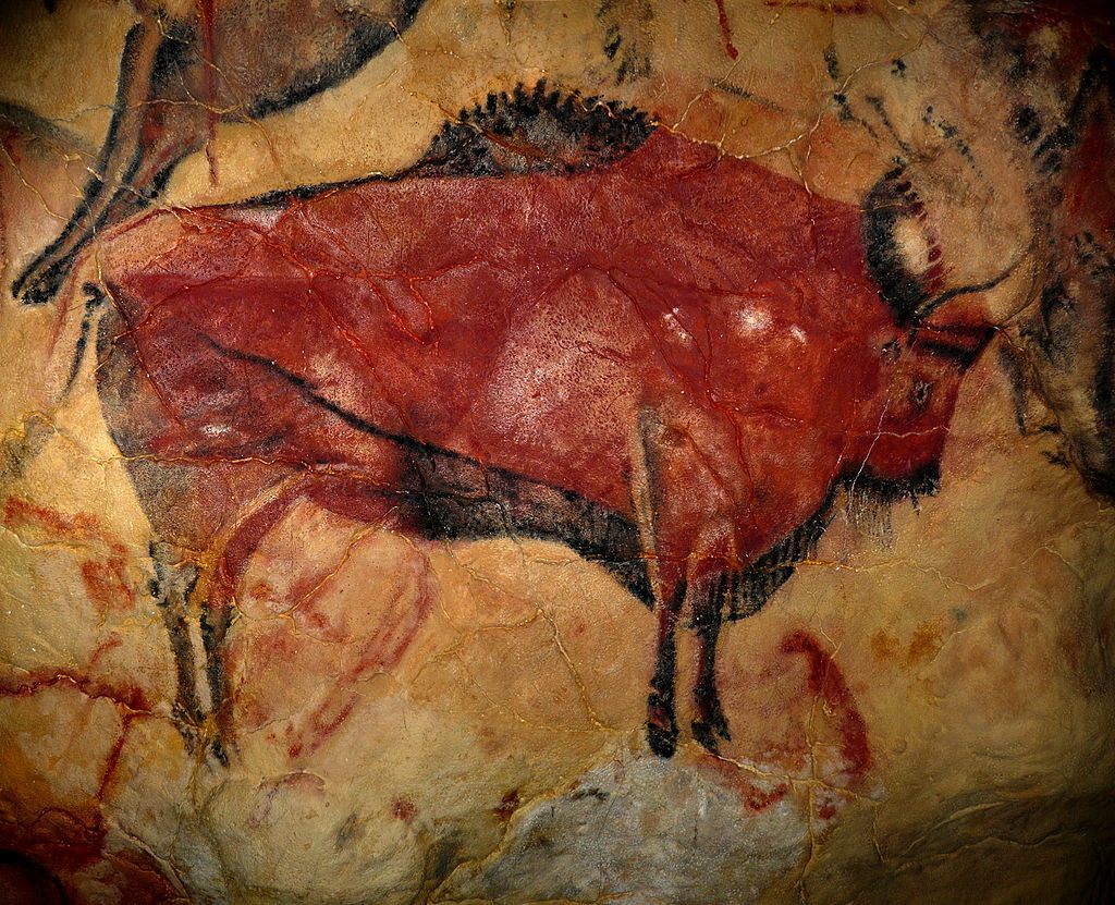 altamira Bison cave painting